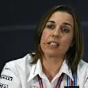 Claire Williams (GBR) Williams Deputy Team Principal in the Press Conference at Formula One World Championship, Rd3, Bahrain Grand Prix Practice, Bahrain International Circuit, Sakhir, Bahrain, Friday 14 April 2017. © Sutton Motorsport Images