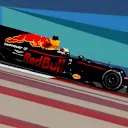 Daniel Ricciardo (AUS) Red Bull Racing RB13 at Formula One World Championship, Rd3, Bahrain Grand Prix Practice, Bahrain International Circuit, Sakhir, Bahrain, Friday 14 April 2017. © Sutton Motorsport Images