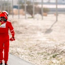Kimi Raikkonen (FIN) Ferrari stopped on track in FP1 at Formula One World Championship, Rd3, Bahrain Grand Prix Practice, Bahrain International Circuit, Sakhir, Bahrain, Friday 14 April 2017. © Sutton Motorsport Images