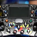 Sauber C36 steering wheel at Formula One World Championship, Rd3, Bahrain Grand Prix Qualifying, Bahrain International Circuit, Sakhir, Bahrain, Saturday 15 April 2017. © Sutton Motorsport Images
