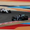 Valtteri Bottas (FIN) Mercedes-Benz F1 W08 Hybrid at Formula One World Championship, Rd3, Bahrain Grand Prix Qualifying, Bahrain International Circuit, Sakhir, Bahrain, Saturday 15 April 2017. © Sutton Motorsport Images