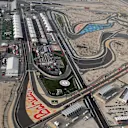 Aerial view at Formula One World Championship, Rd3, Bahrain Grand Prix Qualifying, Bahrain International Circuit, Sakhir, Bahrain, Saturday 15 April 2017. © Sutton Motorsport Images