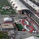 Aerial view at Formula One World Championship, Rd3, Bahrain Grand Prix Qualifying, Bahrain International Circuit, Sakhir, Bahrain, Saturday 15 April 2017. © Sutton Motorsport Images