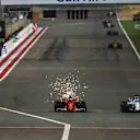 Kimi Raikkonen (FIN) Ferrari SF70-H at Formula One World Championship, Rd3, Bahrain Grand Prix Race, Bahrain International Circuit, Sakhir, Bahrain, Sunday 16 April 2017. © Sutton Motorsport Images