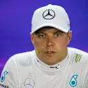 Valtteri Bottas (FIN) Mercedes AMG F1 in the Press Conference at Formula One World Championship, Rd3, Bahrain Grand Prix Race, Bahrain International Circuit, Sakhir, Bahrain, Sunday 16 April 2017. © Sutton Motorsport Images