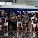 Drivers parade at Formula One World Championship, Rd3, Bahrain Grand Prix Race, Bahrain International Circuit, Sakhir, Bahrain, Sunday 16 April 2017. © Sutton Motorsport Images