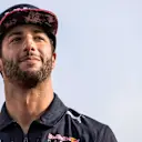 Daniel Ricciardo (AUS) Red Bull Racing on the drivers parade at Formula One World Championship, Rd3, Bahrain Grand Prix Race, Bahrain International Circuit, Sakhir, Bahrain, Sunday 16 April 2017. © Sutton Motorsport Images