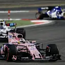 Sergio Perez (MEX) Force India VJM10 at Formula One World Championship, Rd3, Bahrain Grand Prix Race, Bahrain International Circuit, Sakhir, Bahrain, Sunday 16 April 2017. © Sutton Motorsport Images