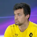 Jolyon Palmer (GBR) Renault Sport F1 Team in the Press Conference at Formula One World Championship, Rd3, Bahrain Grand Prix Preparations, Bahrain International Circuit, Sakhir, Bahrain, Thursday 13 April 2017. © Sutton Motorsport Images