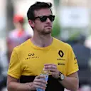 Jolyon Palmer (GBR) Renault Sport F1 Team at Formula One World Championship, Rd3, Bahrain Grand Prix Preparations, Bahrain International Circuit, Sakhir, Bahrain, Thursday 13 April 2017. © Sutton Motorsport Images