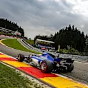 Marcus Ericsson (SWE) Sauber C36 at Formula One World Championship, Rd12, Belgian Grand Prix, Practice, Spa Francorchamps, Belgium, Friday 25 August 2017. © Sutton Images