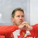 Sebastian Vettel (GER) Ferrari at Formula One World Championship, Rd12, Belgian Grand Prix, Practice, Spa Francorchamps, Belgium, Friday 25 August 2017. © Sutton Images