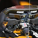 Renault Sport F1 Team RS17 steering wheel at Formula One World Championship, Rd12, Belgian Grand Prix, Practice, Spa Francorchamps, Belgium, Friday 25 August 2017. © Sutton Images
