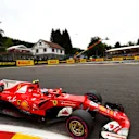 Kimi Raikkonen (FIN) Ferrari SF70-H at Formula One World Championship, Rd12, Belgian Grand Prix, Practice, Spa Francorchamps, Belgium, Friday 25 August 2017. © Sutton Images