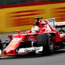 Sebastian Vettel (GER) Ferrari SF70-H at Formula One World Championship, Rd12, Belgian Grand Prix, Practice, Spa Francorchamps, Belgium, Friday 25 August 2017. © Sutton Images