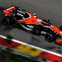 Stoffel Vandoorne (BEL) McLaren MCL32 at Formula One World Championship, Rd12, Belgian Grand Prix, Practice, Spa Francorchamps, Belgium, Friday 25 August 2017. © Sutton Images