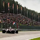 Esteban Ocon (FRA) Force India VJM10 at Formula One World Championship, Rd12, Belgian Grand Prix, Qualifying, Spa Francorchamps, Belgium, Saturday 26 August 2017. © Sutton Images