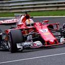 Sebastian Vettel (GER) Ferrari SF70-H at Formula One World Championship, Rd12, Belgian Grand Prix, Qualifying, Spa Francorchamps, Belgium, Saturday 26 August 2017. © Sutton Images