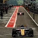 Jolyon Palmer (GBR) Renault Sport F1 Team RS17 at Formula One World Championship, Rd12, Belgian Grand Prix, Practice, Spa Francorchamps, Belgium, Friday 25 August 2017. © Sutton Images