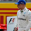 Valtteri Bottas (FIN) Mercedes AMG F1 in parc ferme at Formula One World Championship, Rd12, Belgian Grand Prix, Qualifying, Spa Francorchamps, Belgium, Saturday 26 August 2017. © Sutton Images
