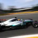 Lewis Hamilton (GBR) Mercedes-Benz F1 W08 Hybrid at Formula One World Championship, Rd12, Belgian Grand Prix, Qualifying, Spa Francorchamps, Belgium, Saturday 26 August 2017. © Sutton Images