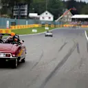 Nico Hulkenberg (GER) Renault Sport F1 Team on the drivers parade at Formula One World Championship, Rd12, Belgian Grand Prix, Race, Spa Francorchamps, Belgium, Sunday 27 August 2017. © Sutton Images