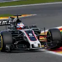 Romain Grosjean (FRA) Haas VF-17 at Formula One World Championship, Rd12, Belgian Grand Prix, Race, Spa Francorchamps, Belgium, Sunday 27 August 2017. © Sutton Images