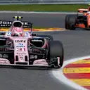 Esteban Ocon (FRA) Force India VJM10 at Formula One World Championship, Rd12, Belgian Grand Prix, Race, Spa Francorchamps, Belgium, Sunday 27 August 2017. © Sutton Images