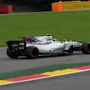 Lance Stroll (CDN) Williams FW40 runs wide at Formula One World Championship, Rd12, Belgian Grand Prix, Race, Spa Francorchamps, Belgium, Sunday 27 August 2017. © Sutton Images