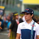 Lance Stroll (CDN) Williams on the drivers parade at Formula One World Championship, Rd12, Belgian Grand Prix, Race, Spa Francorchamps, Belgium, Sunday 27 August 2017. © Sutton Images