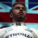 Race winner Lewis Hamilton (GBR) Mercedes AMG F1 celebrates on the podium at Formula One World Championship, Rd12, Belgian Grand Prix, Race, Spa Francorchamps, Belgium, Sunday 27 August 2017. © Sutton Images