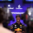 Daniel Ricciardo (AUS) Red Bull Racing in the Press Conference at Formula One World Championship, Rd12, Belgian Grand Prix, Race, Spa Francorchamps, Belgium, Sunday 27 August 2017. © Sutton Images