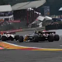 The start of the race at Formula One World Championship, Rd12, Belgian Grand Prix, Race, Spa Francorchamps, Belgium, Sunday 27 August 2017. © Sutton Images