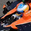 Fernando Alonso (ESP) McLaren MCL32 on the grid at Formula One World Championship, Rd12, Belgian Grand Prix, Race, Spa Francorchamps, Belgium, Sunday 27 August . © Sutton Images