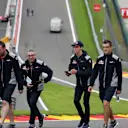 Daniil Kvyat (RUS) Scuderia Toro Rosso walks the track at Formula One World Championship, Rd12, Belgian Grand Prix, Preparations, Spa Francorchamps, Belgium, Thursday 24 August 2017. © Sutton Images