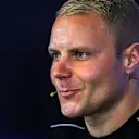 Valtteri Bottas (FIN) Mercedes AMG F1 in the Press Conference at Formula One World Championship, Rd12, Belgian Grand Prix, Preparations, Spa Francorchamps, Belgium, Thursday 24 August 2017. © Sutton Images