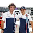 Guy Martin (GBR) Motorcycle and Felipe Massa (BRA) Williams at Formula One World Championship, Rd12, Belgian Grand Prix, Preparations, Spa Francorchamps, Belgium, Thursday 24 August 2017. © Sutton Images