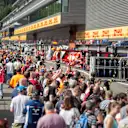 Fans in pit lane at Formula One World Championship, Rd12, Belgian Grand Prix, Preparations, Spa Francorchamps, Belgium, Thursday 24 August 2017. © Sutton Images