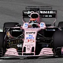 George Russell (GBR) Force India VJM10 at Formula One World Championship, Rd19, Brazilian Grand Prix, Practice, Interlagos, Sao Paulo, Brazil, Friday 10 November 2017. © Kym Illman/Sutton Images