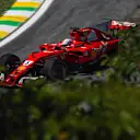 Sebastian Vettel (GER) Ferrari SF70-H at Formula One World Championship, Rd19, Brazilian Grand Prix, Practice, Interlagos, Sao Paulo, Brazil, Friday 10 November 2017. © Kym Illman/Sutton Images