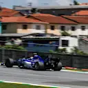 Charles Leclerc (MON) Sauber C36 at Formula One World Championship, Rd19, Brazilian Grand Prix, Practice, Interlagos, Sao Paulo, Brazil, Friday 10 November 2017. © Manuel Goria/Sutton Images