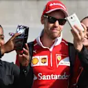 Sebastian Vettel (GER) Ferrari fans selfies at Formula One World Championship, Rd19, Brazilian Grand Prix, Practice, Interlagos, Sao Paulo, Brazil, Friday 10 November 2017. © Mark Sutton/Sutton Images
