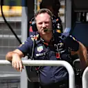 Christian Horner (GBR) Red Bull Racing Team Principal at Formula One World Championship, Rd19, Brazilian Grand Prix, Practice, Interlagos, Sao Paulo, Brazil, Friday 10 November 2017. © Mark Sutton/Sutton Images