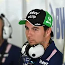 Sergio Perez (MEX) Force India at Formula One World Championship, Rd19, Brazilian Grand Prix, Practice, Interlagos, Sao Paulo, Brazil, Friday 10 November 2017. © Mark Sutton/Sutton Images