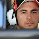 Sergio Perez (MEX) Force India at Formula One World Championship, Rd19, Brazilian Grand Prix, Practice, Interlagos, Sao Paulo, Brazil, Friday 10 November 2017. © Mark Sutton/Sutton Images