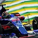 Brendon Hartley (NZL) Scuderia Toro Rosso STR12 at Formula One World Championship, Rd19, Brazilian Grand Prix, Practice, Interlagos, Sao Paulo, Brazil, Friday 10 November 2017. © Mark Sutton/Sutton Images