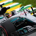 Lewis Hamilton (GBR) Mercedes-Benz F1 W08 Hybrid at Formula One World Championship, Rd19, Brazilian Grand Prix, Practice, Interlagos, Sao Paulo, Brazil, Friday 10 November 2017. © Mark Sutton/Sutton Images