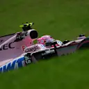 Esteban Ocon (FRA) Force India VJM10 at Formula One World Championship, Rd19, Brazilian Grand Prix, Practice, Interlagos, Sao Paulo, Brazil, Friday 10 November 2017. © Mark Sutton/Sutton Images