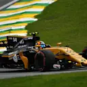 Carlos Sainz jr (ESP) Renault Sport F1 Team RS17 at Formula One World Championship, Rd19, Brazilian Grand Prix, Practice, Interlagos, Sao Paulo, Brazil, Friday 10 November 2017. © Mark Sutton/Sutton Images