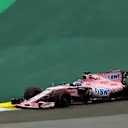 Sergio Perez (MEX) Force India VJM10 at Formula One World Championship, Rd19, Brazilian Grand Prix, Qualifying, Interlagos, Sao Paulo, Brazil, Saturday 11 November 2017. © Kym Illman/Sutton Images